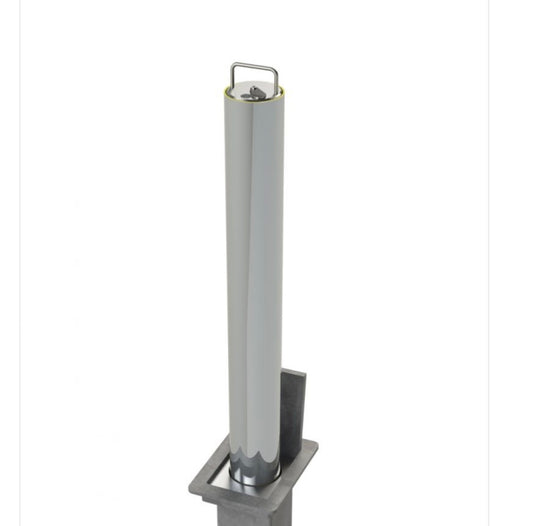 S4 stainless manual Bollard inc install